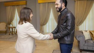 Patricia Bullrich y Nayib Bukele