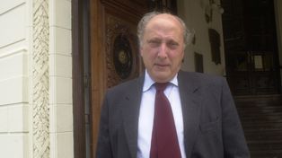 Federico Steiger, el día que renunció a su banca como concejal de la UCR.
