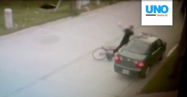 Impactante video: así roban autos en barrio Judiciales