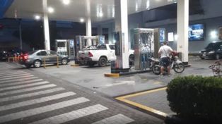 Una de las estaciones de la capital provincial donde se recibieron amenazas de parte de presuntos miembros de Los Monos