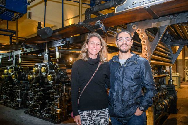 Lucas Massuco y Melania Toia