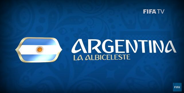 Mirá el video de cómo la FIFA presenta a la Selección Argentina