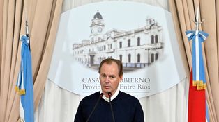 El gobernador de Entre Ríos, Gustavo Bordet.