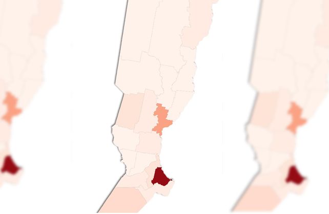 Coronavirus en Santa Fe: la provincia superó los 200 mil casos y así quedó el mapa de contagios