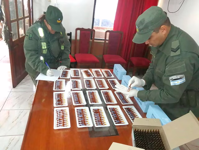 La Gendarmería detectó una encomienda de Fentanilo en Posadas