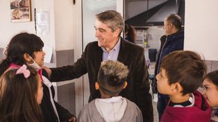 A la espera. Traferri armó el proyecto para escuelas públicas y privadas.