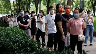China confinó a 1,7 millón de personas por el rebrote del coronavirus