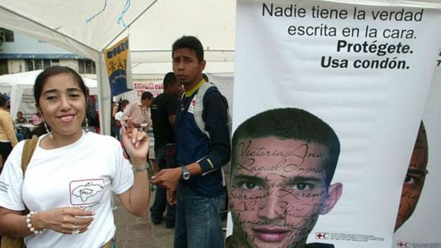 Campaña. Postal de acciones desplegadas durante una jornada de difusión pública en Honduras.