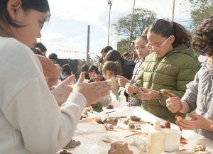 Paraná construyó un horno colectivo para ceramistas y vecinos