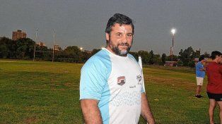 Gustavo Stiefel es uno de los entrenadores del plantel superior de Santa Fe Rugby.