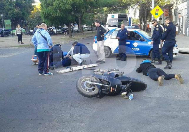 En avenida Freyre y La Rioja