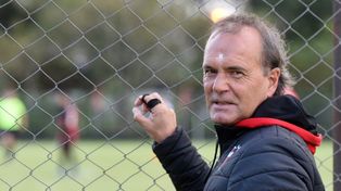Enrique Borrelli, el coordinador de inferiores de Newells. La dirigencia lo quiere hasta 2022.