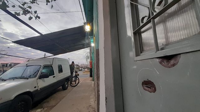 El frente de la panadería de Presidente Quintana al 1900
