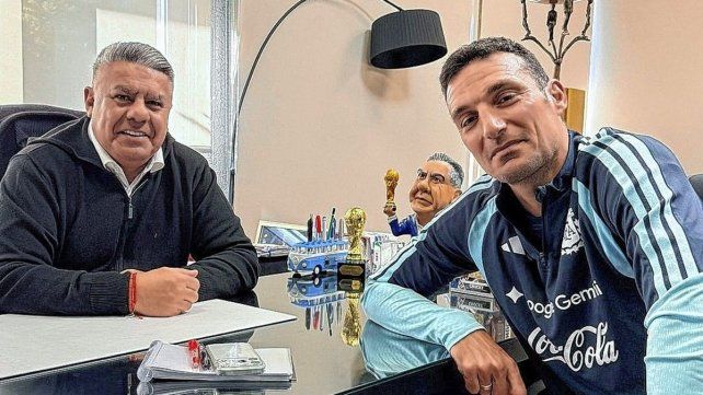El mensaje de la Selección argentina y del Chiqui Tapia a Scaloni por la muerte de su madre