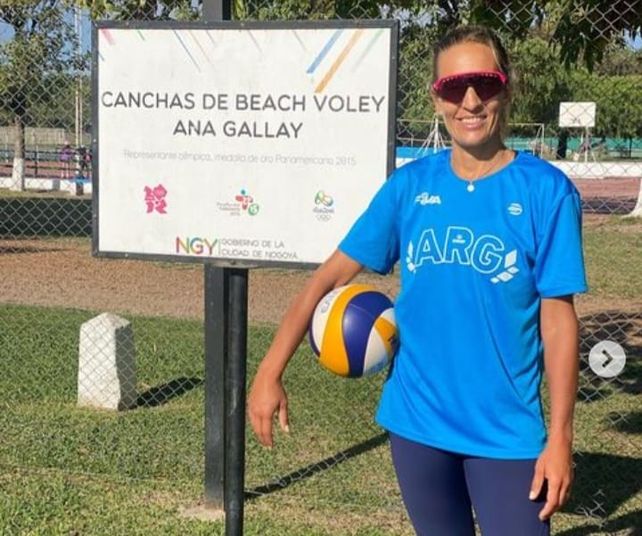 Beach Volley: Vuelve la entrerriana Ana Gallay.