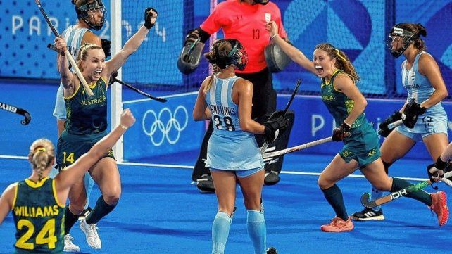 Se le escapó el triunfo a Las Leonas el triunfo ante Australia en los Juegos Olímpicos