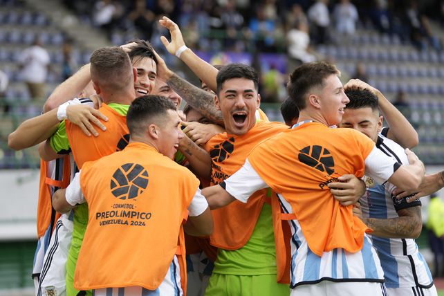 Sub-23: Argentina puso el 3 a 3 en un final electrizante y sigue con chances