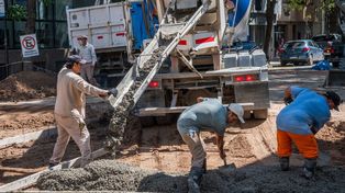 El Plan Verano de repavimentación avanza en el centro de la ciudad.&nbsp;