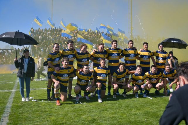 Los jugadores de Gimnasia