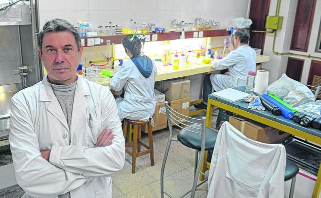 de acÁ. Morbidoni estuvo al frente de los ensayos del estudio
