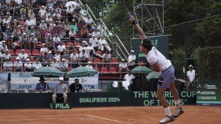 Jockey Club fue escenario de la serie por Copa Davis entre Argentina y Kazajistán. El evento marcó un precedente muy importante.