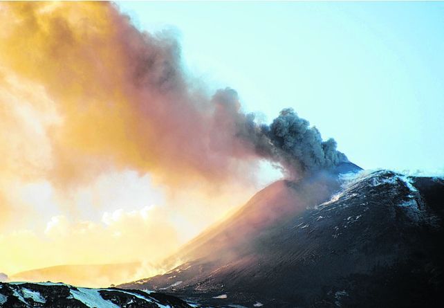 Pavoroso. El Etna