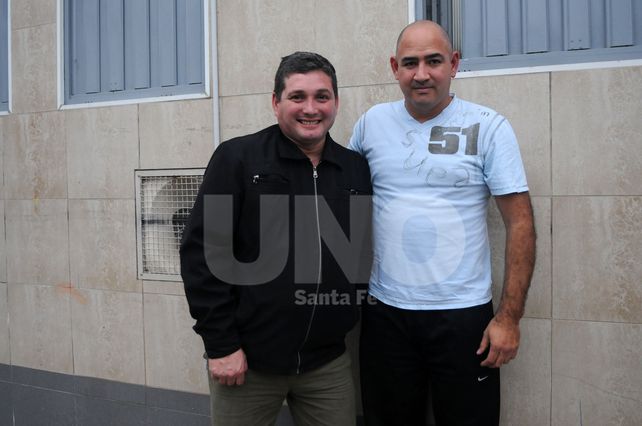 Ernesto Gobatto y Carlos Díaz