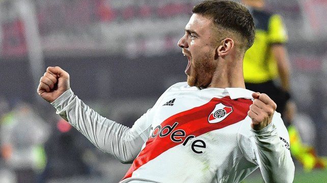 Lucas Beltrán marcó el primer gol de River.