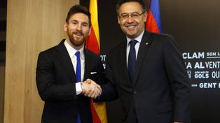 Josep Bartomeu, titular de Barcelona, habló de la fallida salida de Lionel Messi.&nbsp;