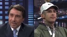 Eduardo Feinmann y L-Gante, mano a mano en LN+. Eduardo Feinmann y L-Gante, mano a mano en LN+.