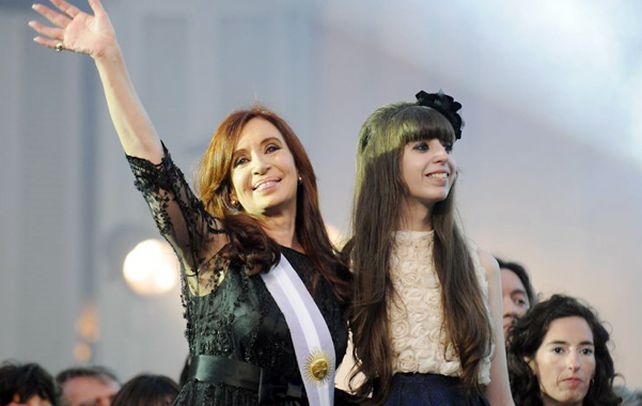 Madre e hija. La presidenta