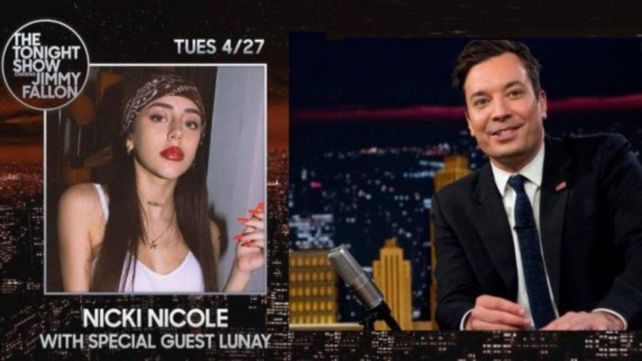 Agradecimiento. “Muchas gracias por dejarme ser parte de tu programa @jimmyfallon