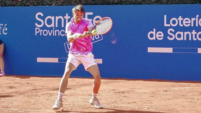 El santafesino Lautaro Corthey cayó ante el español Taberner en la qualy.