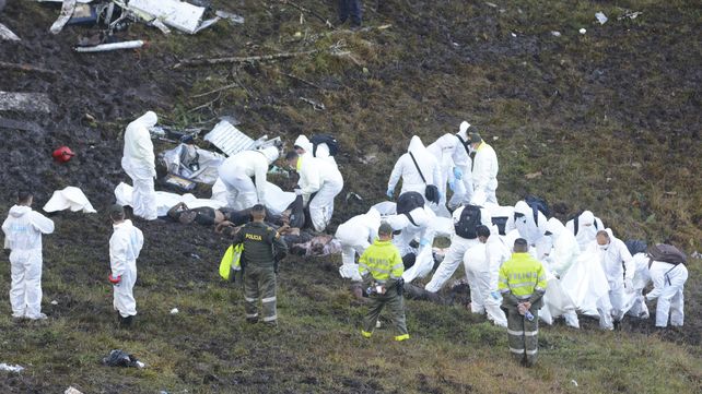 La tragedia del Chapecoense enlutó al fútbol mundial
