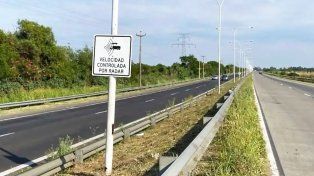 Ruta 168: el radar redujo la cantidad de vehículos que circulaban por encima del límite de velocidad