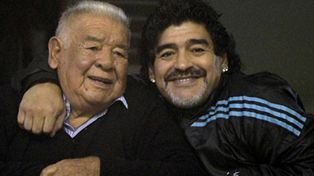 En medio del escándalo, internaron al padre de Maradona por una infección