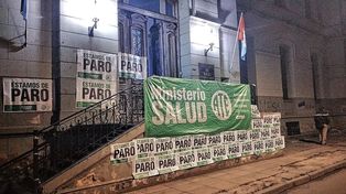 Alto acatamiento del paro de ATE en Santa Fe
