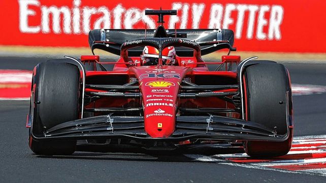 Charles Leclerc fue el más rápido en la segunda tanda de ensayos de cara al GP de Fórmula 1 de Hungría.
