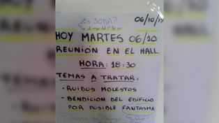 Tuiteó cada detalle de una reunión de consorcio por un fantasma y se viralizó