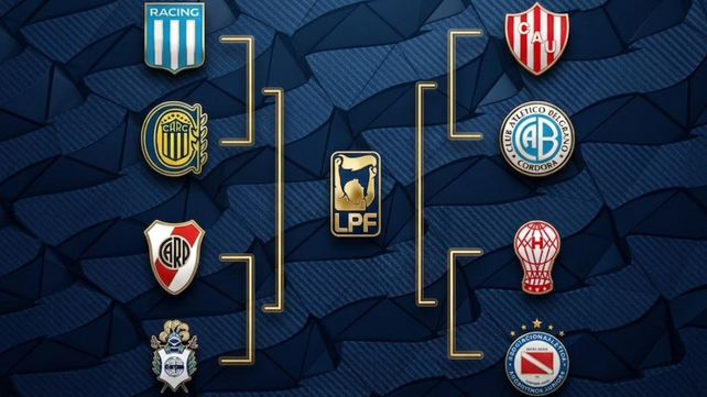 Las llaves de cuartos de final del torneo Apertura