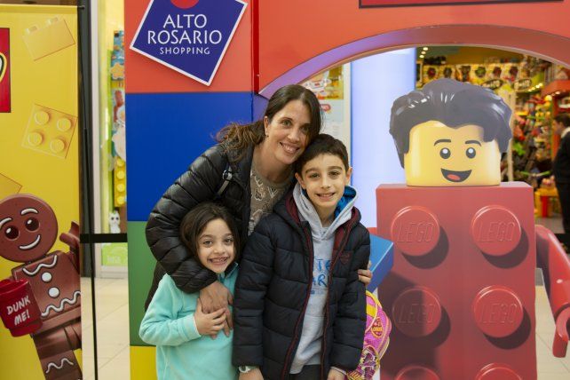 Renata Nosey, Florencia Nazario, Felipe Nosey 