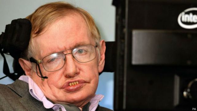 Impresionante. Para Hawking
