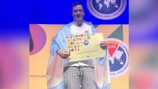 Argentina por tercer año consecutivo en el podio del Mundial de Pizza