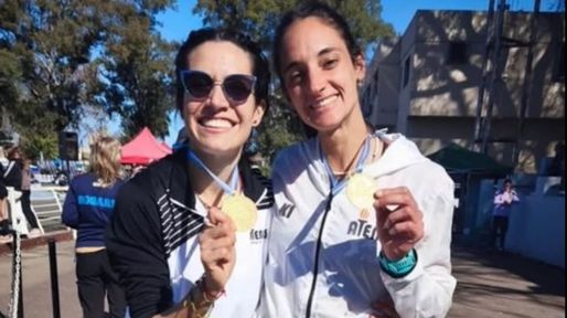 Rosario y el orgullo de contar con dos campeonas nacionales de atletismo