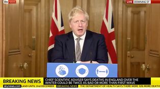 Inglaterra vuelve al confinamiento domiciliario por casi todo noviembre
