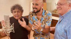 Abel Pintos publicó una foto con Cacho Deicas y Marcos Camino, de Los Palmeras, en un estudio de grabación. Abel Pintos publicó una foto con Cacho Deicas y Marcos Camino, de Los Palmeras, en un estudio de grabación.