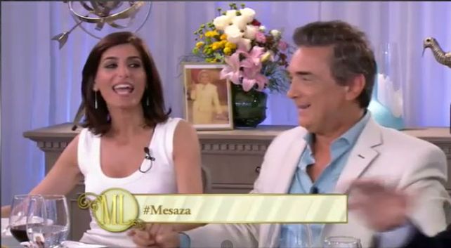 Miolne y Artaza se mostraron muy felices en lo de Mirtha.