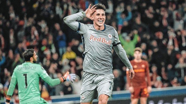 Nicolás Capaldo le dio el triunfo a Salzburgo frente a Roma por los octavos de final de ida en la Europa League.&nbsp;