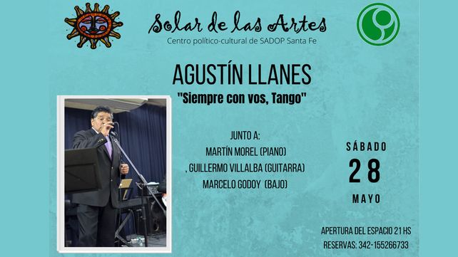 Agustín Llanes en el Solar de las Artes