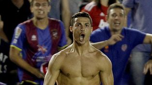 Cristiano Ronaldo, con 50 goles, lidera el ranking de goleadores en las grandes ligas